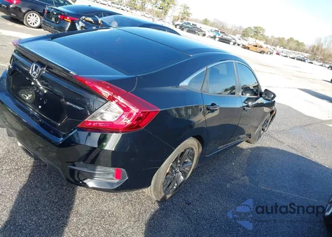 2019 Honda Civic Sport из США, поврежденный, VIN 2HGFC2F83KH567345